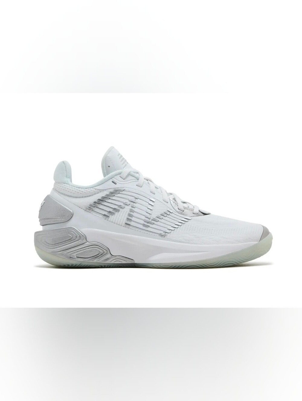 New Balance Men's White Low-Top Performance Sneakers